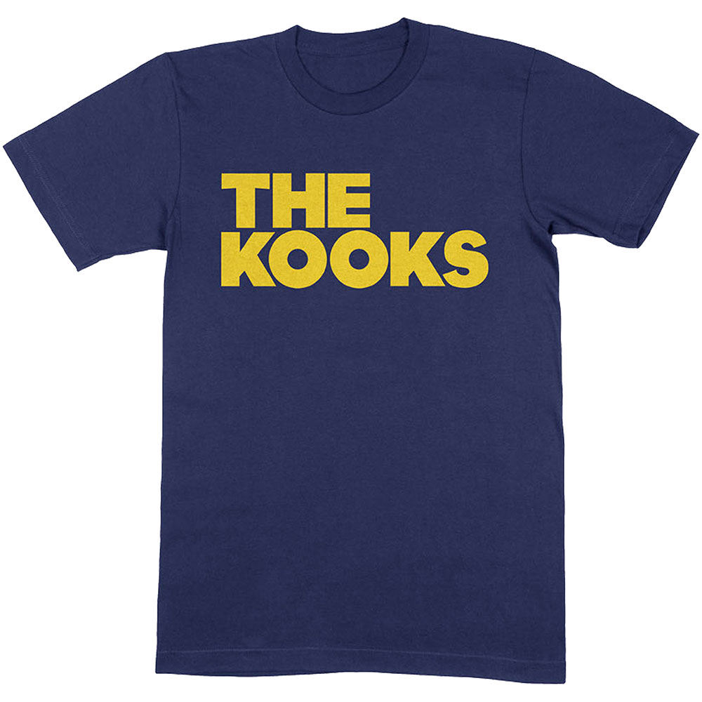 The Kooks tričko Logo Modrá S