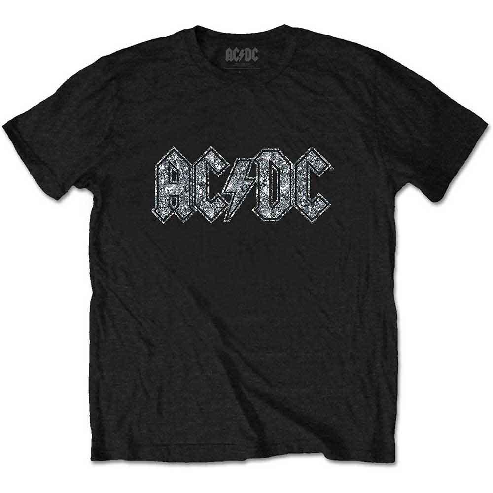 AC/DC tričko Logo Čierna 9-10 rokov