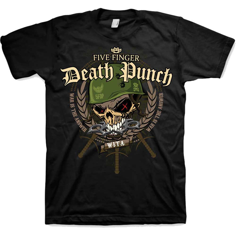 Five Finger Death Punch tričko War Head Čierna M