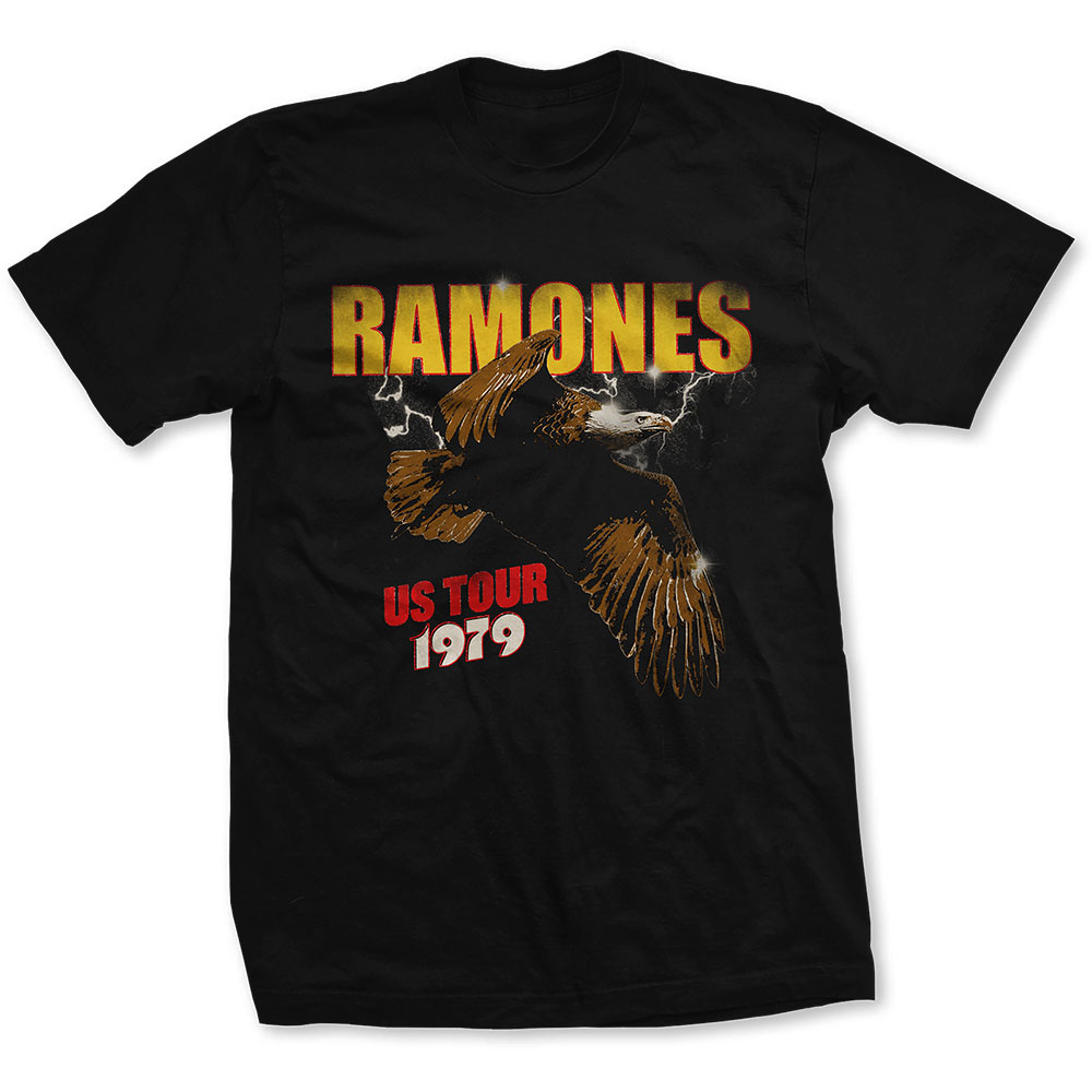 Ramones tričko Tour 1979 Čierna M