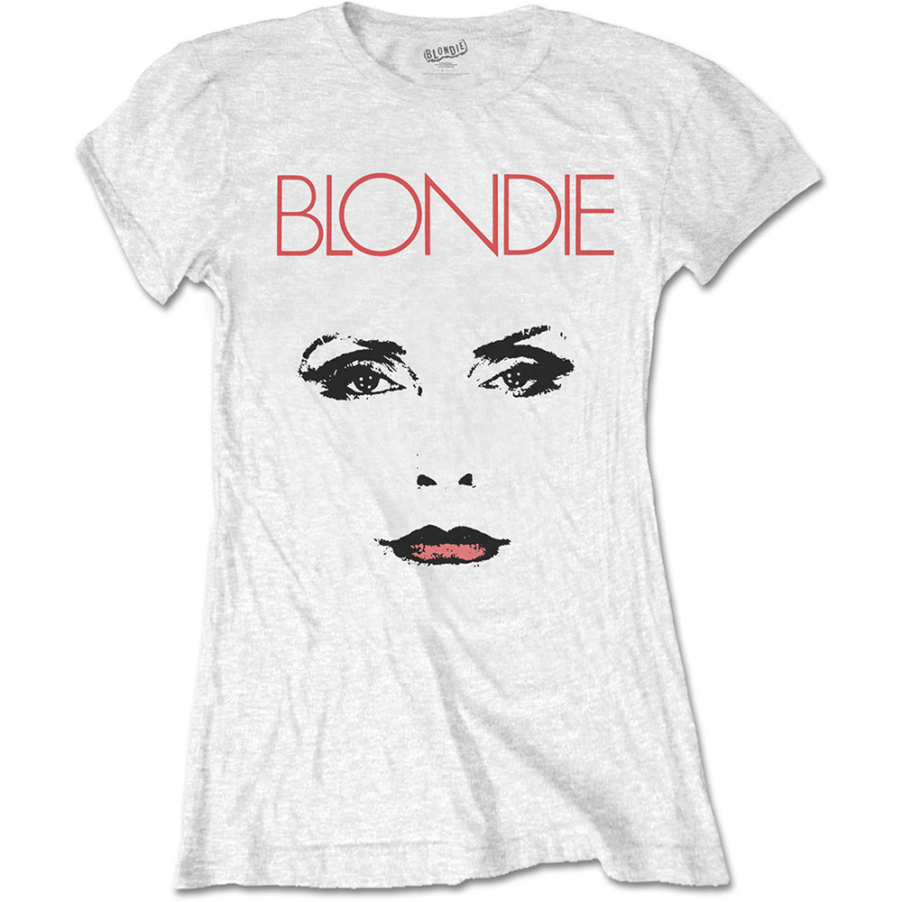 Blondie tričko Staredown Biela S