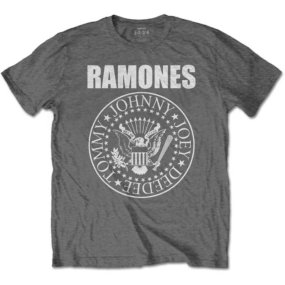 Ramones tričko Presidential Seal Šedá 9-10 rokov