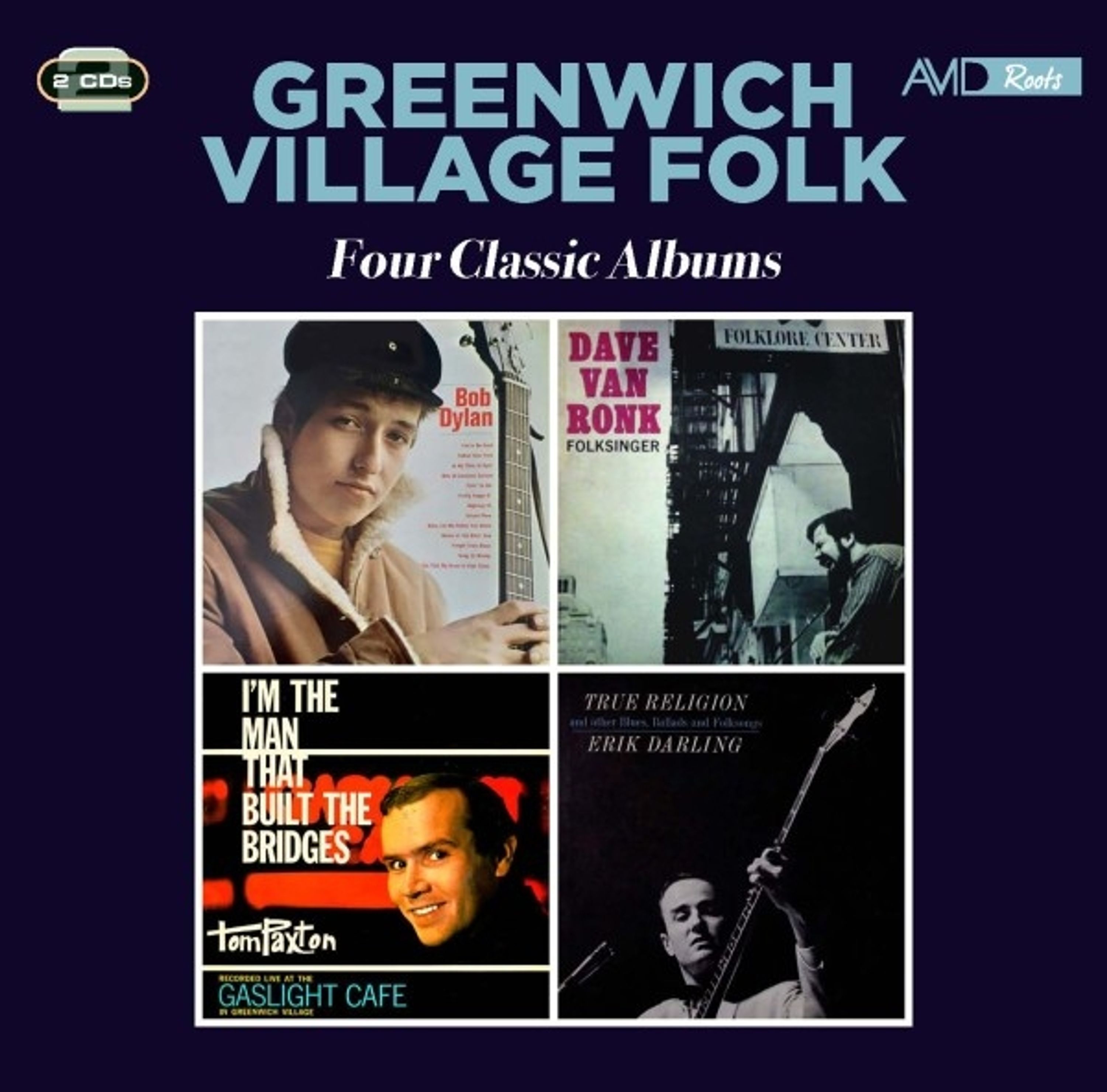 E-shop GREENWICH VILLAGE FOLK - FOUR CLASSIC ALBUMS