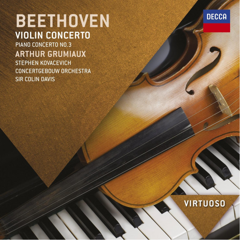 GRUMIAUX/KOVACEVICH - Beethoven: Koncert pro housle / klavír, CD