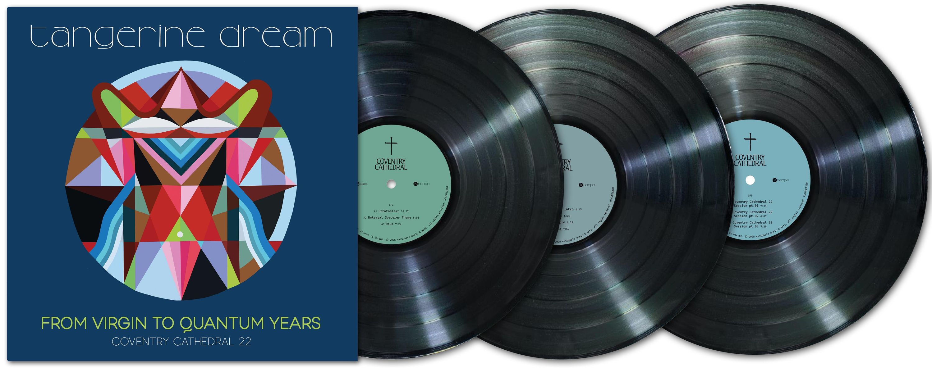 E-shop TANGERINE DREAM - FROM VIRGIN TO QUANTUM (3LP)