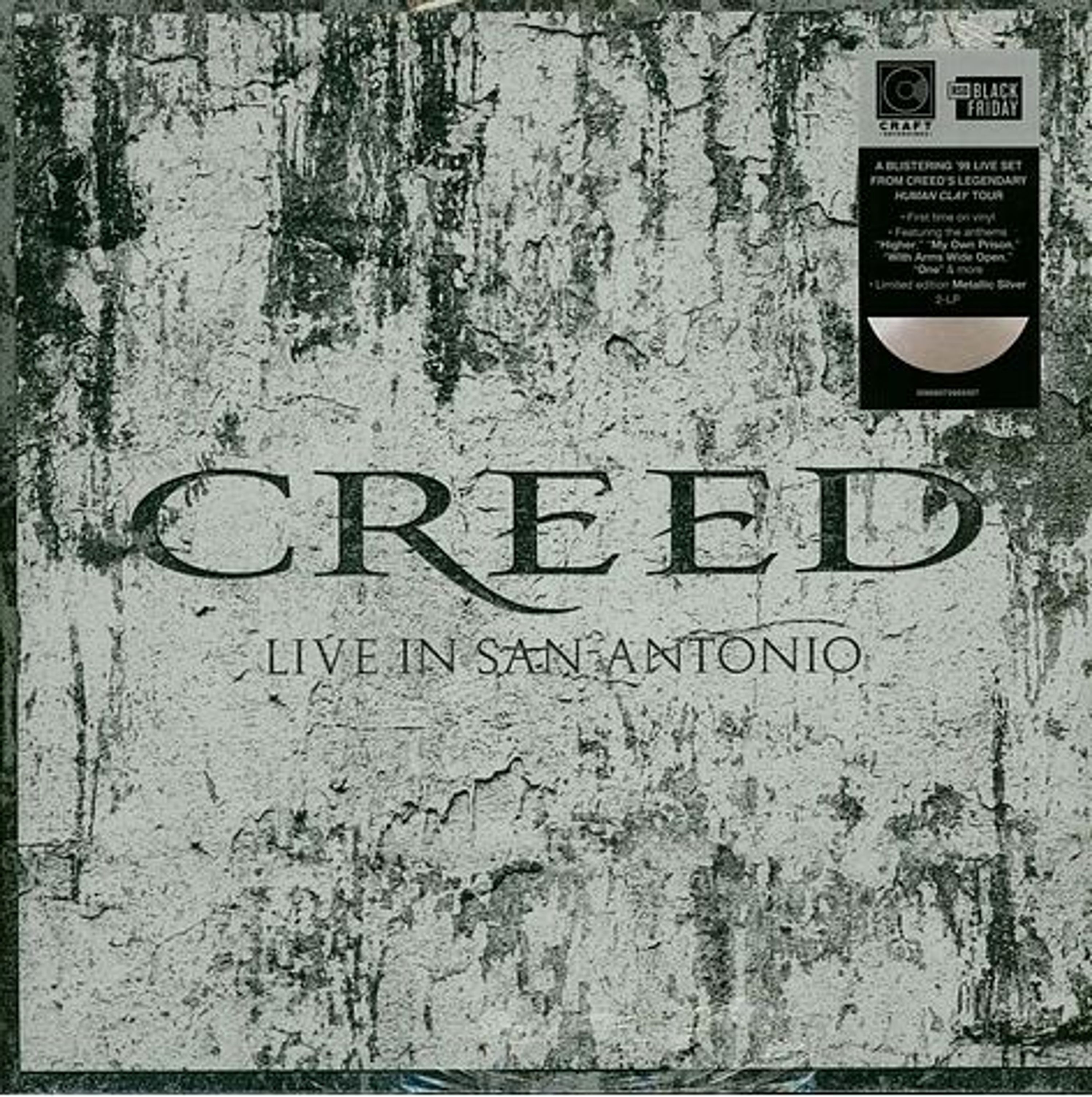 E-shop Creed - Live In San Antonio / RSD 025 / Silver / Vinyl / 2 LP
