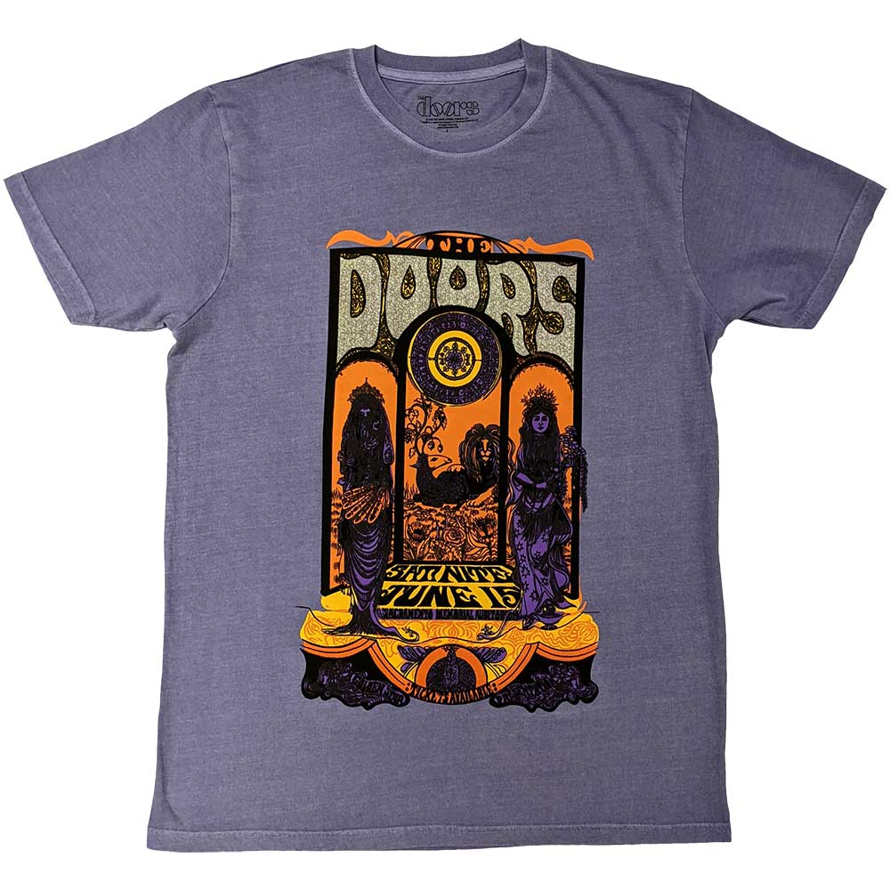 The Doors tričko Sacramento Fialová L
