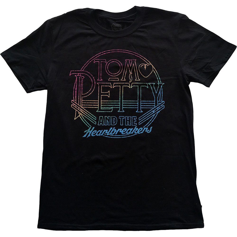 Tom Petty & The Heartbreakers tričko Circle Logo Čierna S