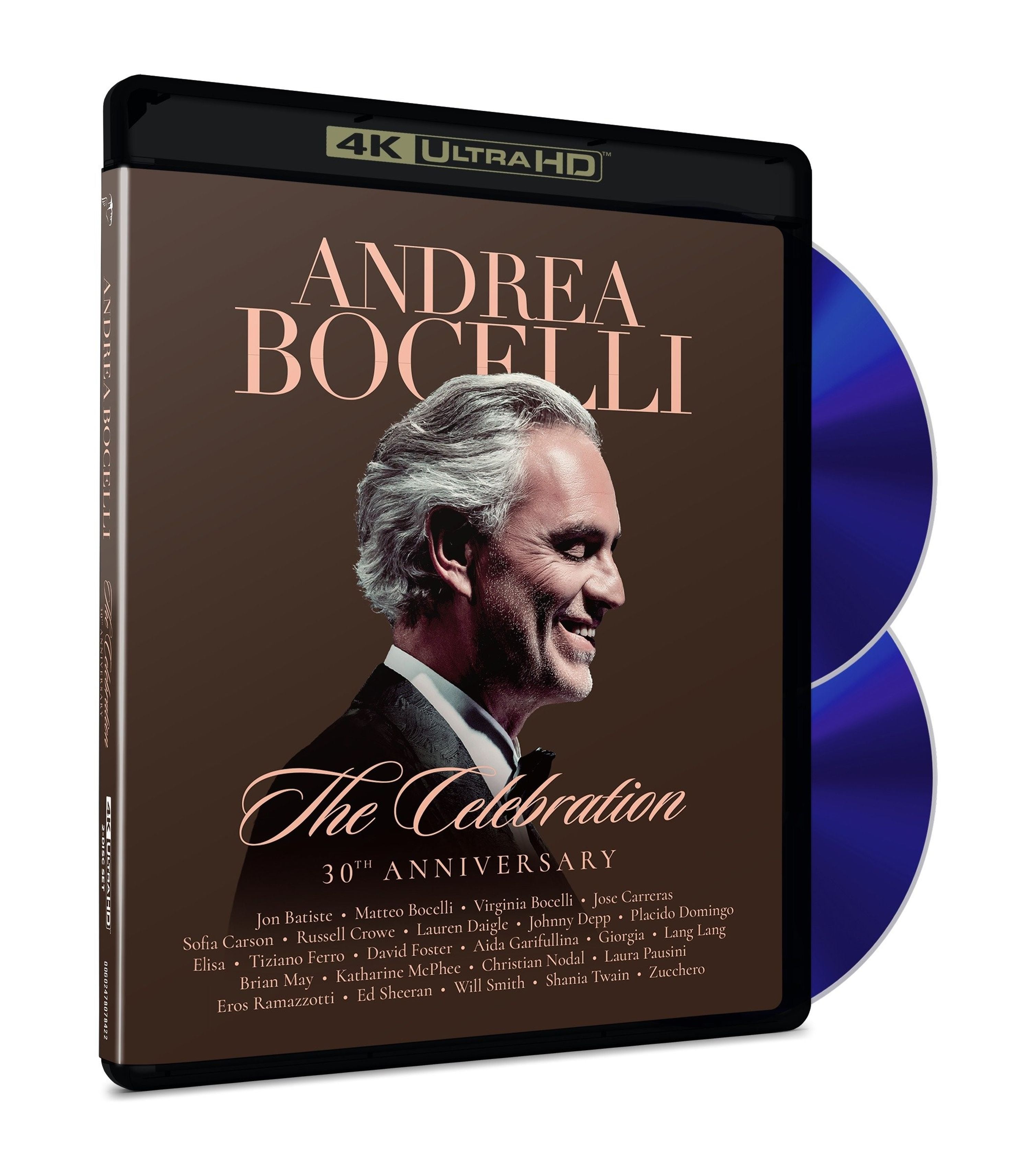 E-shop Bocelli Andrea The Celebration: 30th Anniversary Live In Tuscany 024 2BD 4K UHD 2