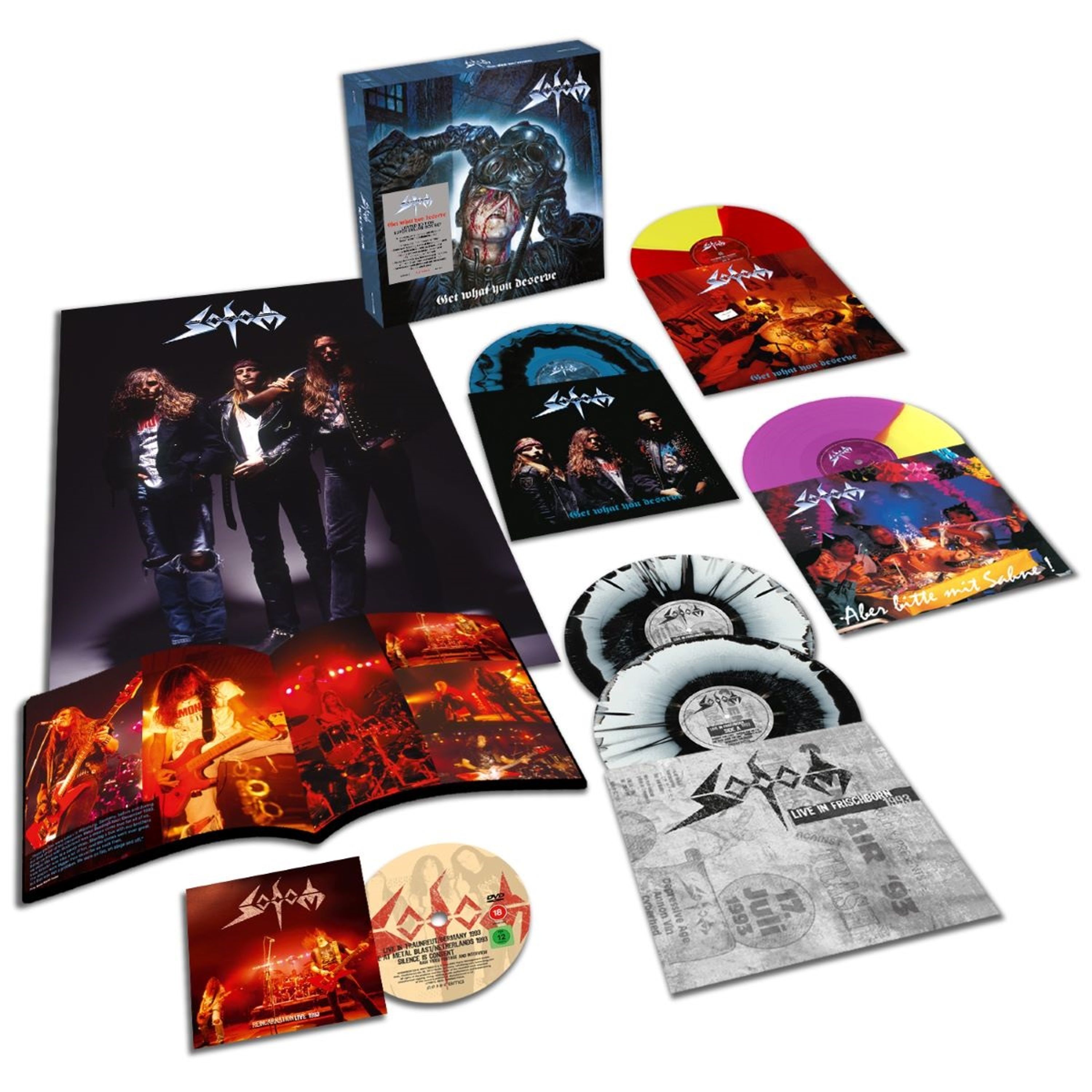 E-shop Sodom Sodom Get What You Deserve 65 LP + 1 DVD