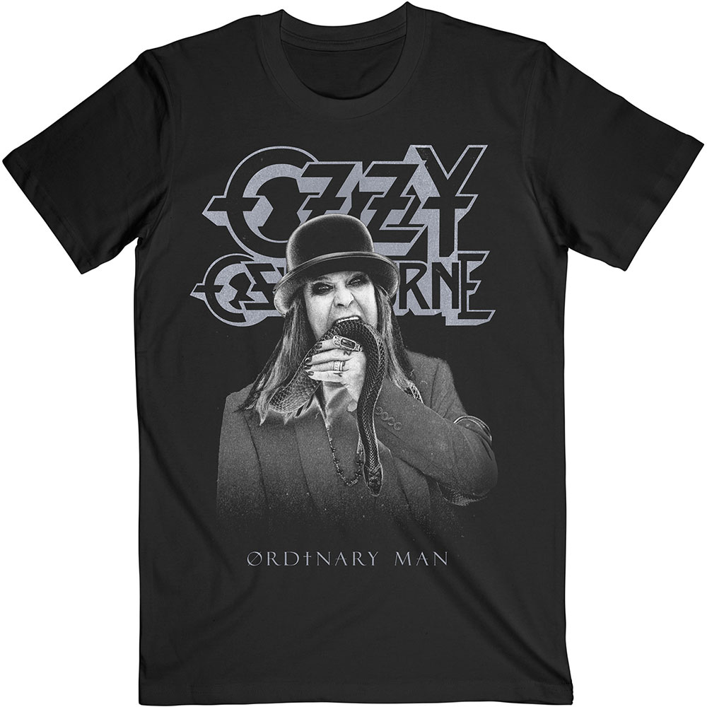 Ozzy Osbourne tričko Ordinary Man Snake Ryograph Čierna L