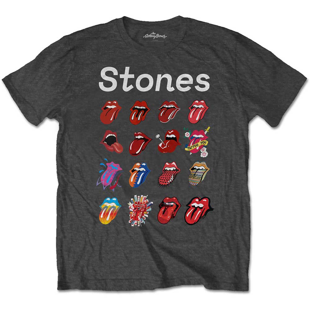 The Rolling Stones tričko No Filter Evolution Šedá 3XL