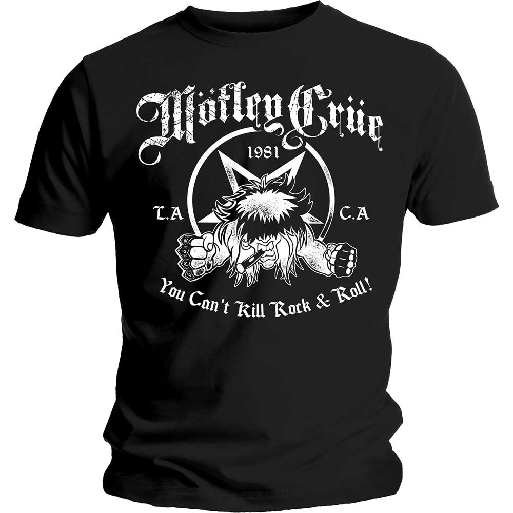 Motley Crue tričko You Can\'t Kill Rock & Roll Čierna M