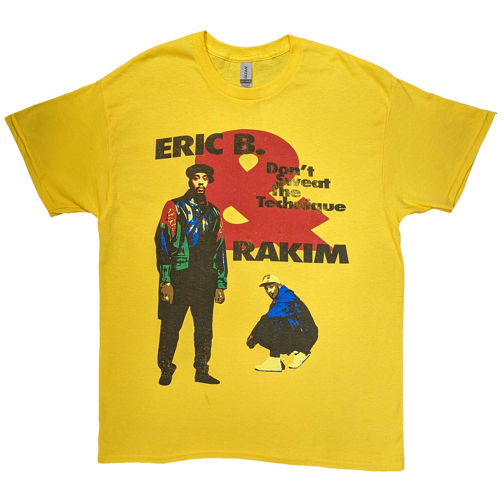 Eric B. & Rakim tričko Don\'t Sweat Žltá L