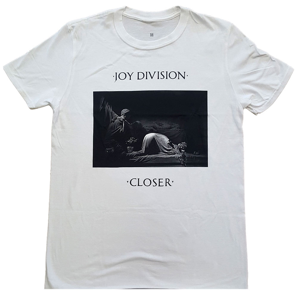 Joy Division tričko Classic Closer Biela XL