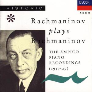 RACHMANINOFF SERGEI - RACHMANINOV HRAJE RACHMAN., CD