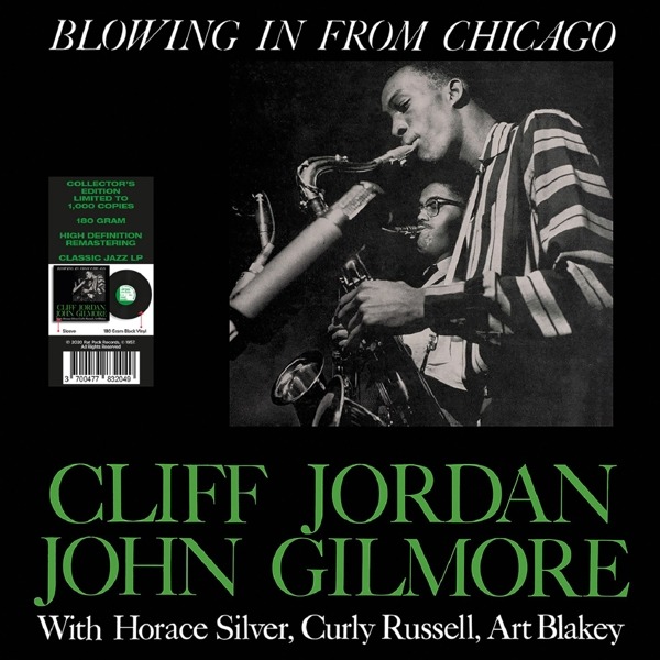 JORDAN, CLIFF & JOHN GILM - BLOWING IN FROM CHICAGO, Vinyl