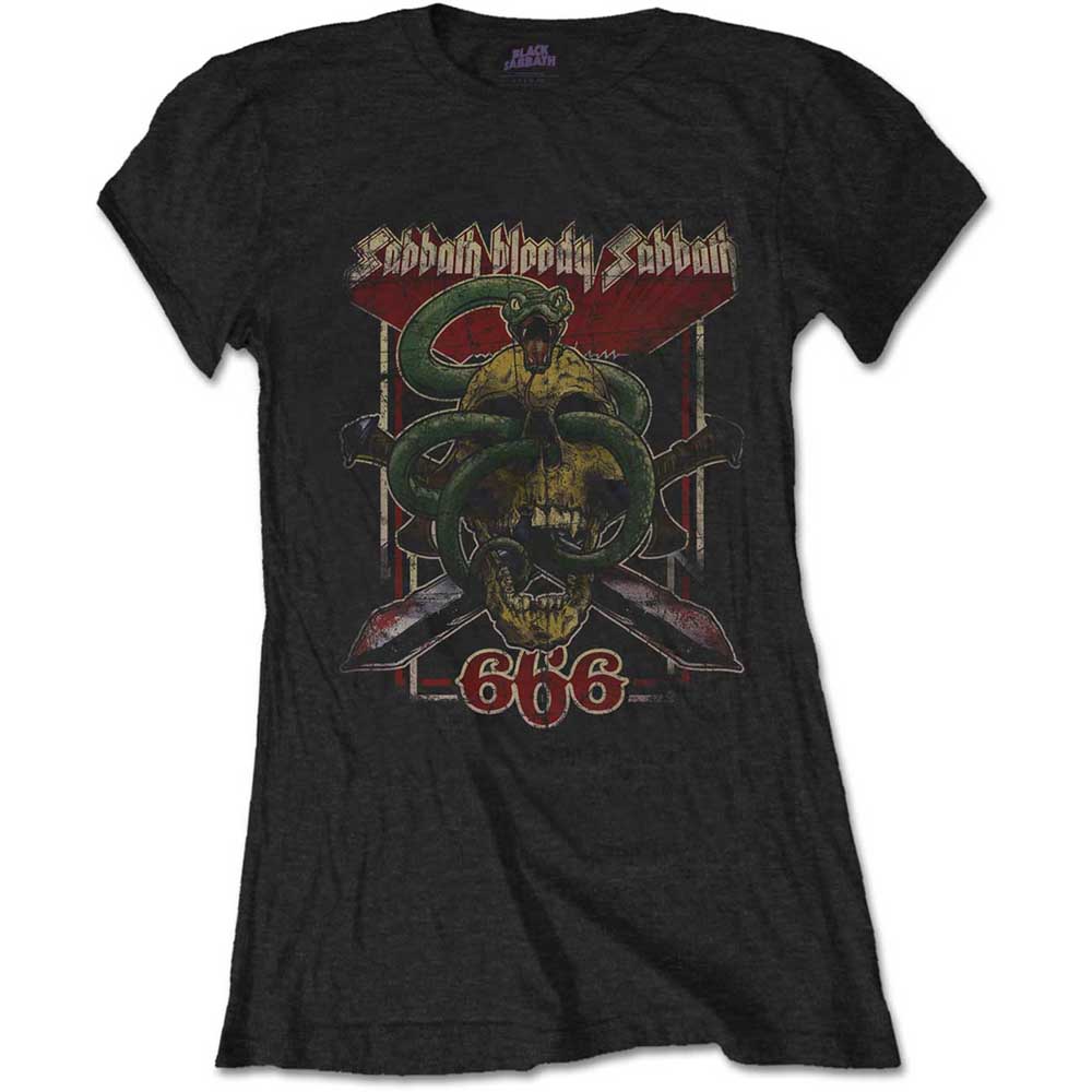 Black Sabbath tričko Bloody Sabbath 666 Čierna M