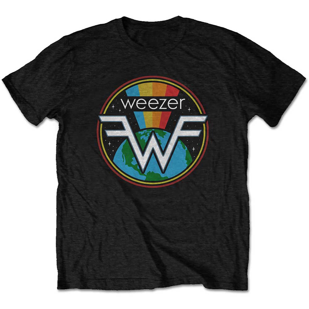 Weezer tričko Symbol Logo Čierna S