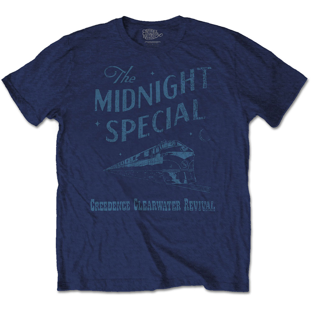 Creedence Clearwater Revival tričko Midnight Special Modrá XL