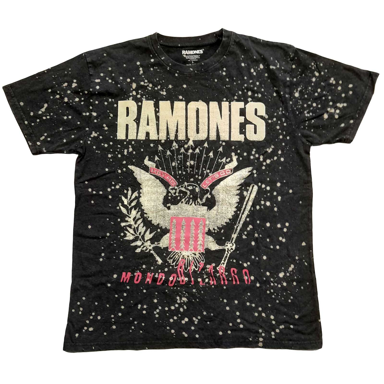 Ramones tričko Eagle Čierna L