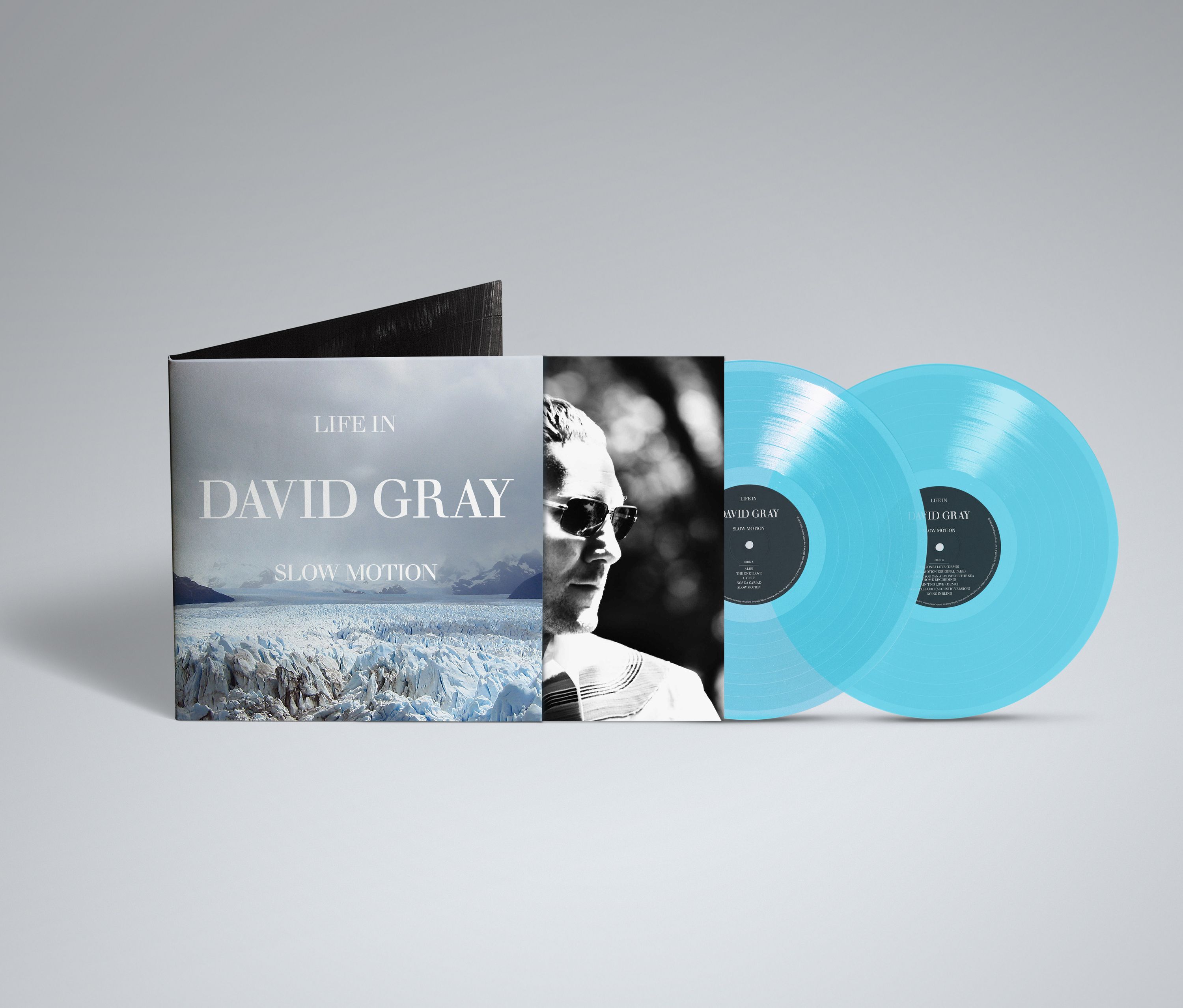 E-shop David Gray - Life In Slow Motion (Deluxe 20th Anniversary Edition) (Blue Coloured) 2 LP