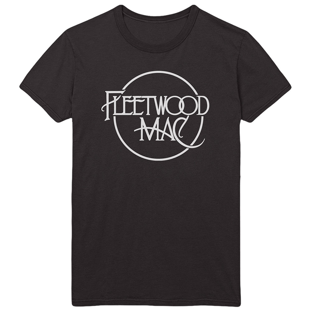 Fleetwood Mac tričko Classic Logo Čierna L