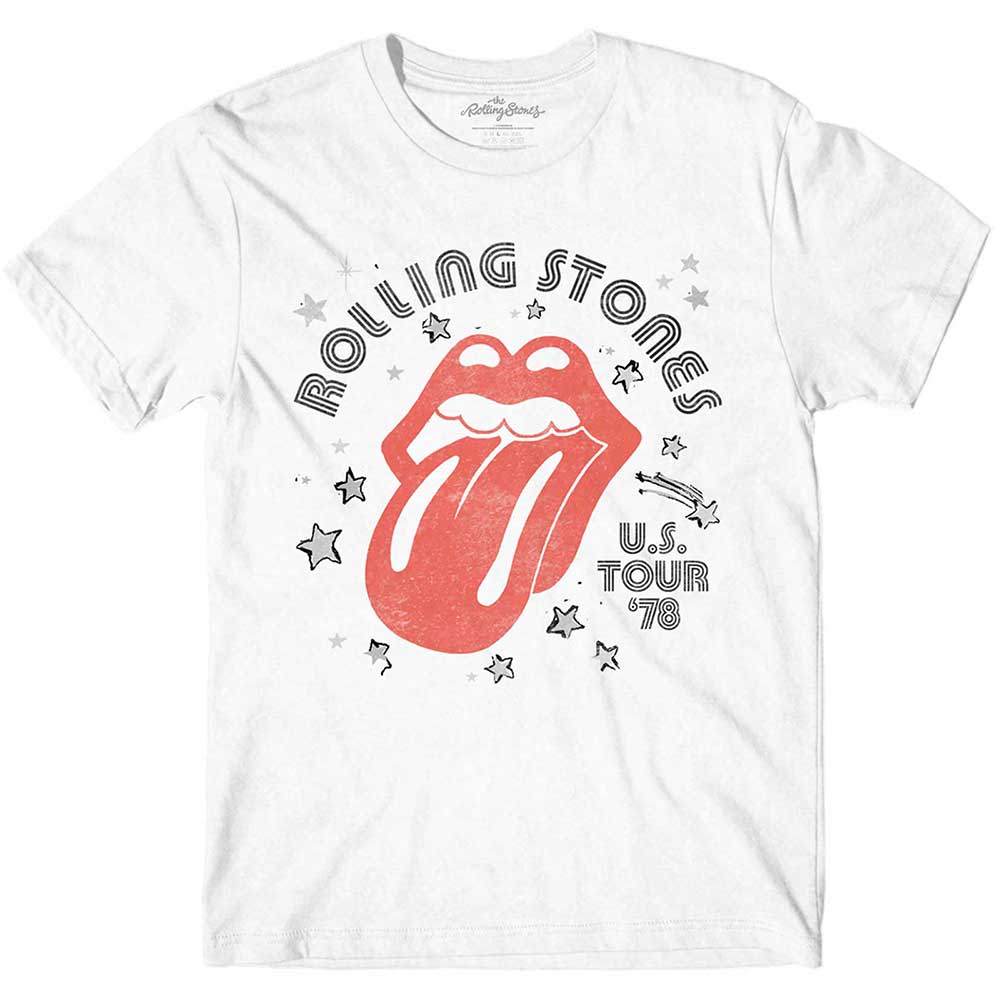 The Rolling Stones tričko Aero Tongue Biela XL