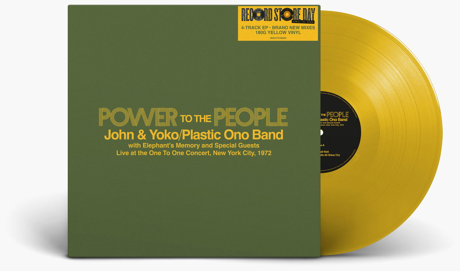 E-shop POWER TO THE PEOPLE - LIVE AT THE ONE TO ONE CONCERT, NEW YORK CITY, 1972