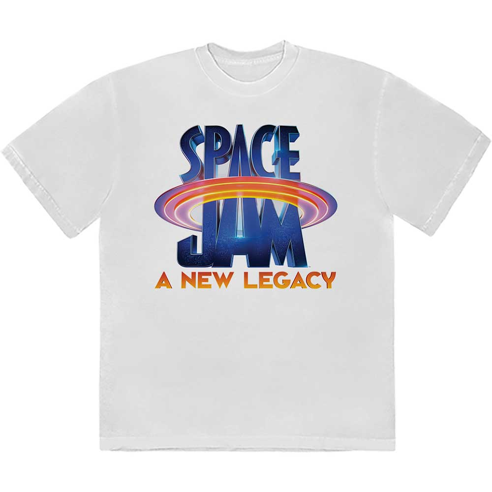 Space Jam tričko 2 Logo Biela S