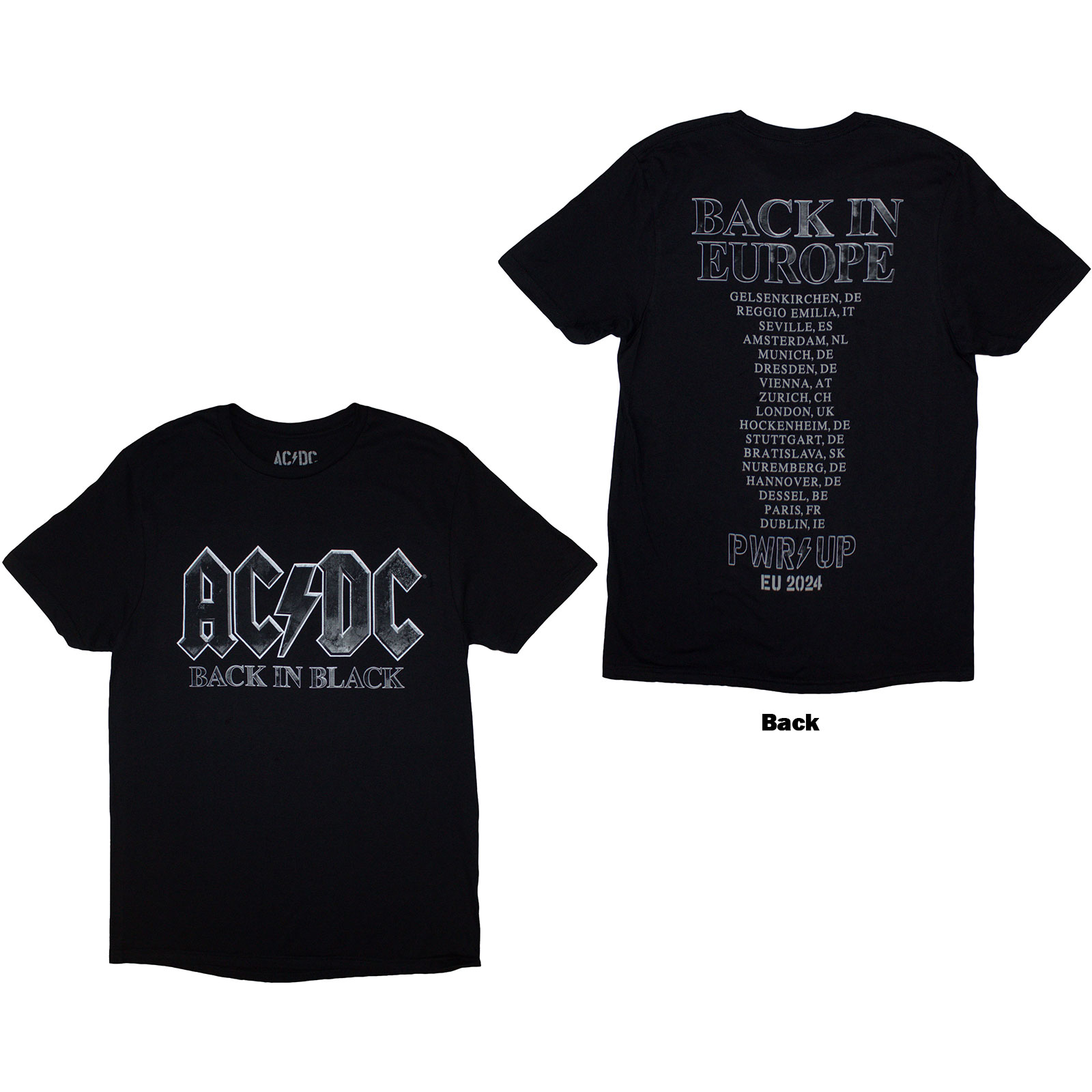 E-shop Back In Black PWR-UP EU Tour '24