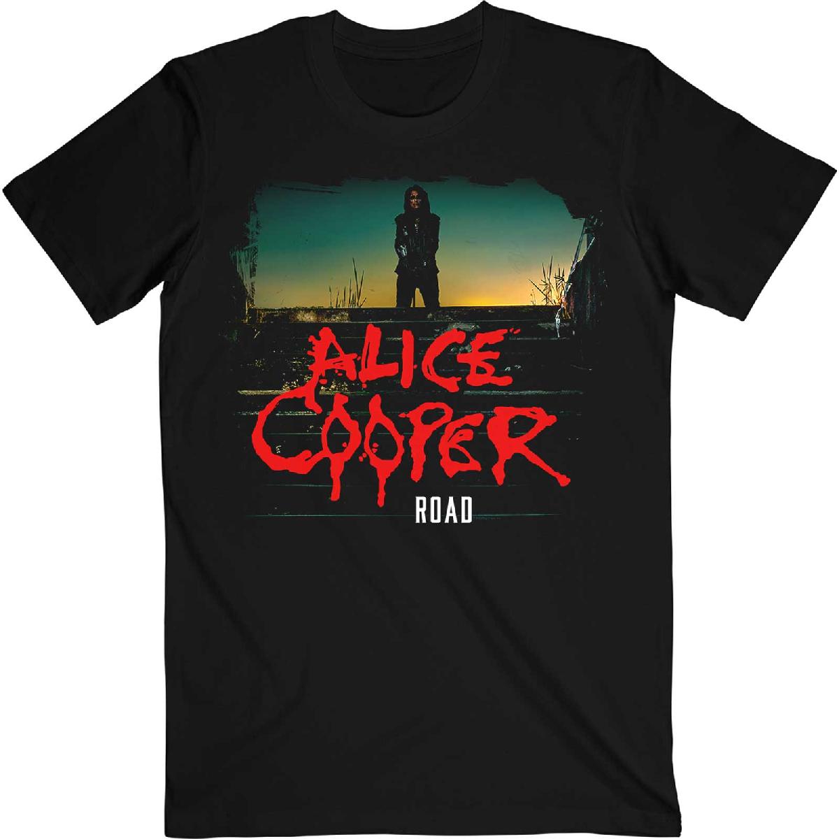 Alice Cooper tričko Back Road Čierna M