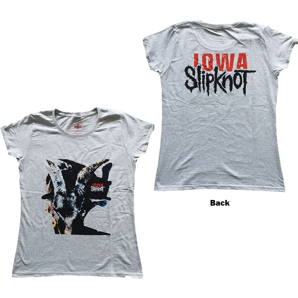 Slipknot tričko Iowa Goat Shadow Šedá M