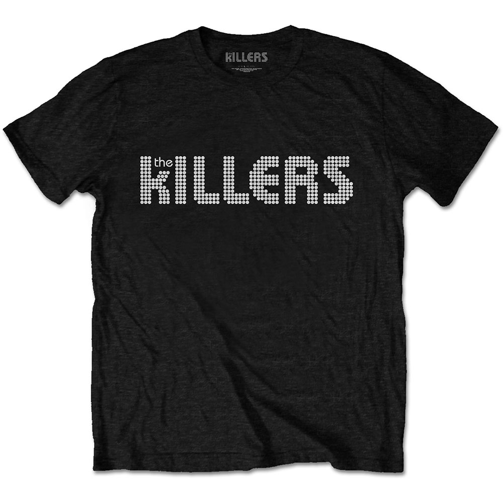 The Killers tričko Dots Logo Čierna XL