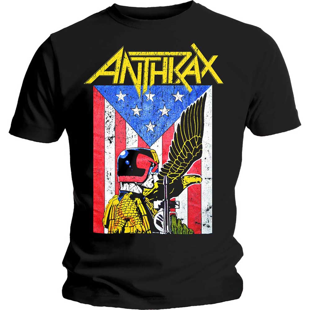 Anthrax tričko Dread Eagle Čierna L