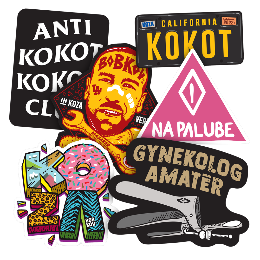 Koza Bobkov Stickerpack 4.0