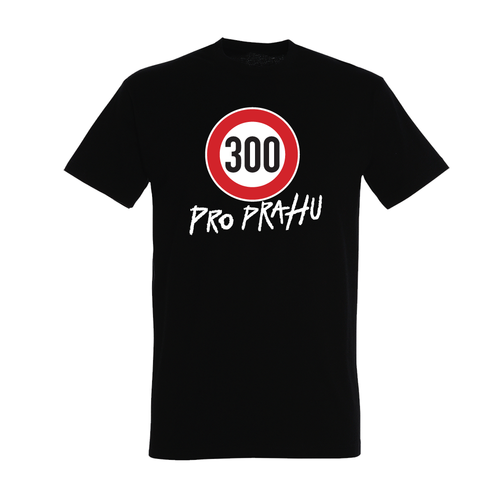 Koza Bobkov tričko 300 pro Prahu Čierna M
