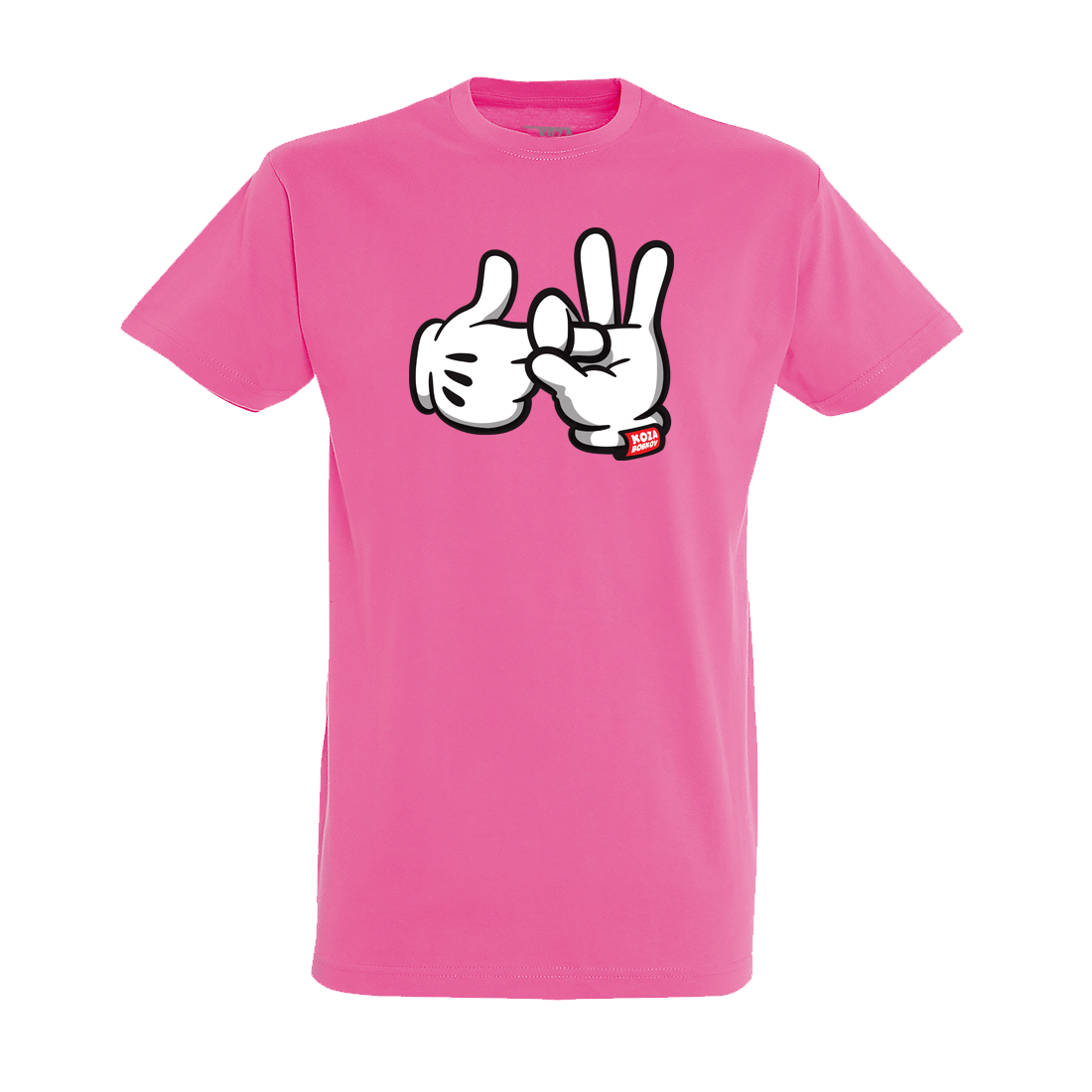 Koza Bobkov tričko Disney hands Ružová M