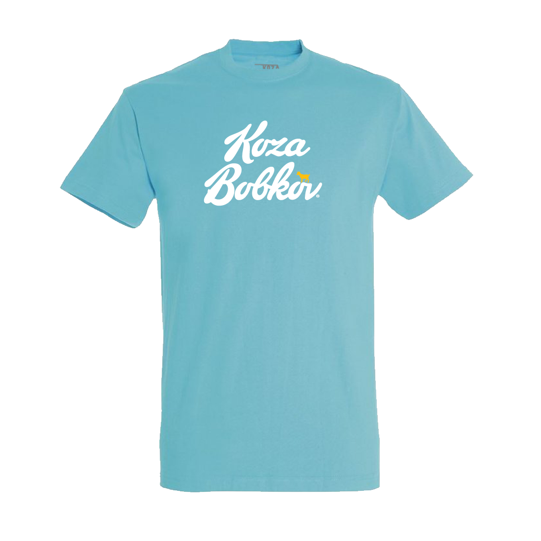 Koza Bobkov tričko Basic Bledomodrá XL