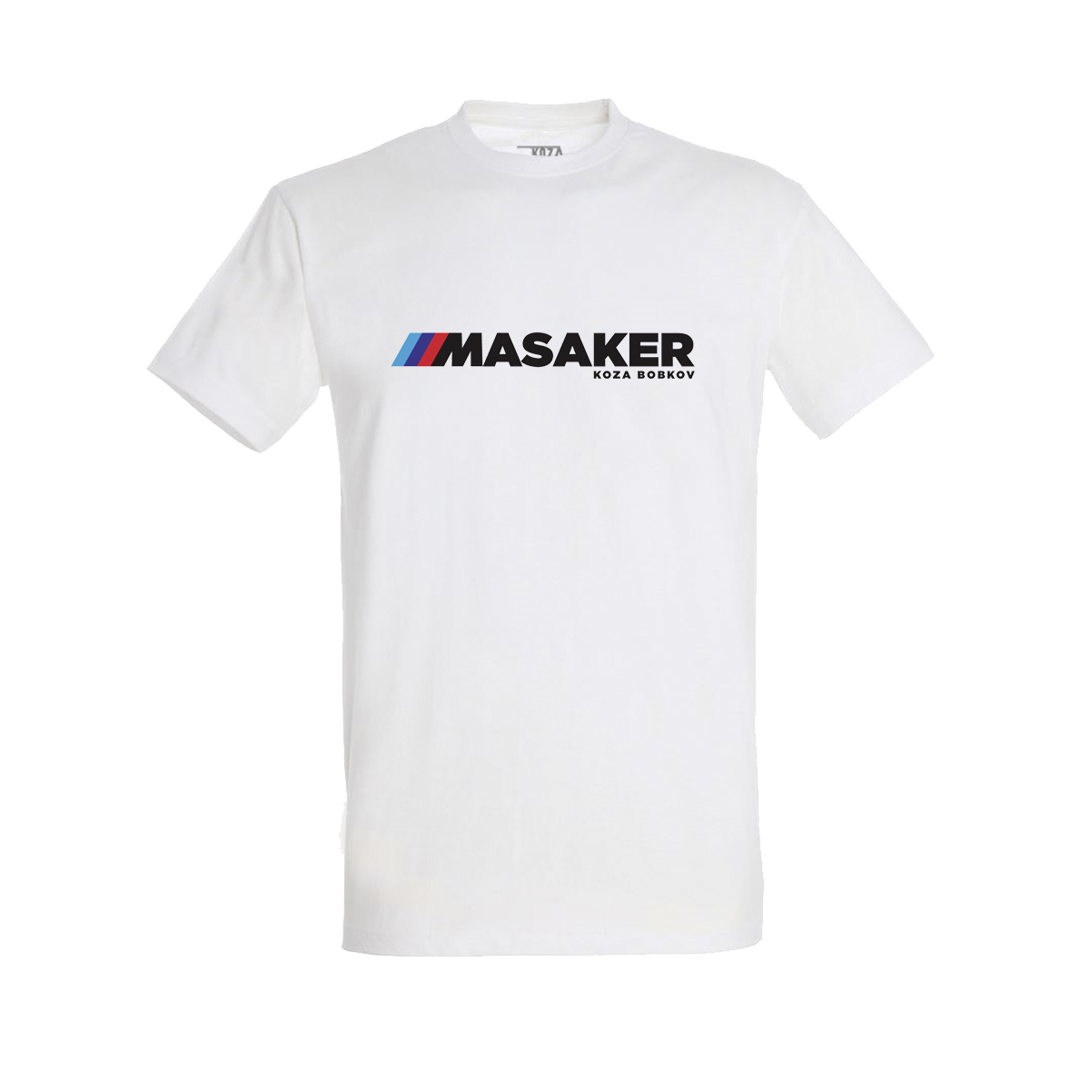 Koza Bobkov tričko Masaker 2023 Biela XL