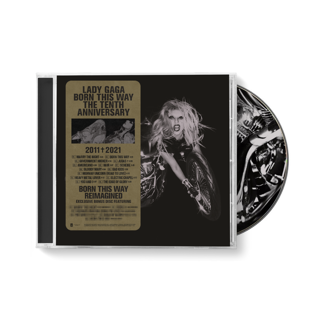Lady Gaga, Born This Way the Tenth Anniversary, CD