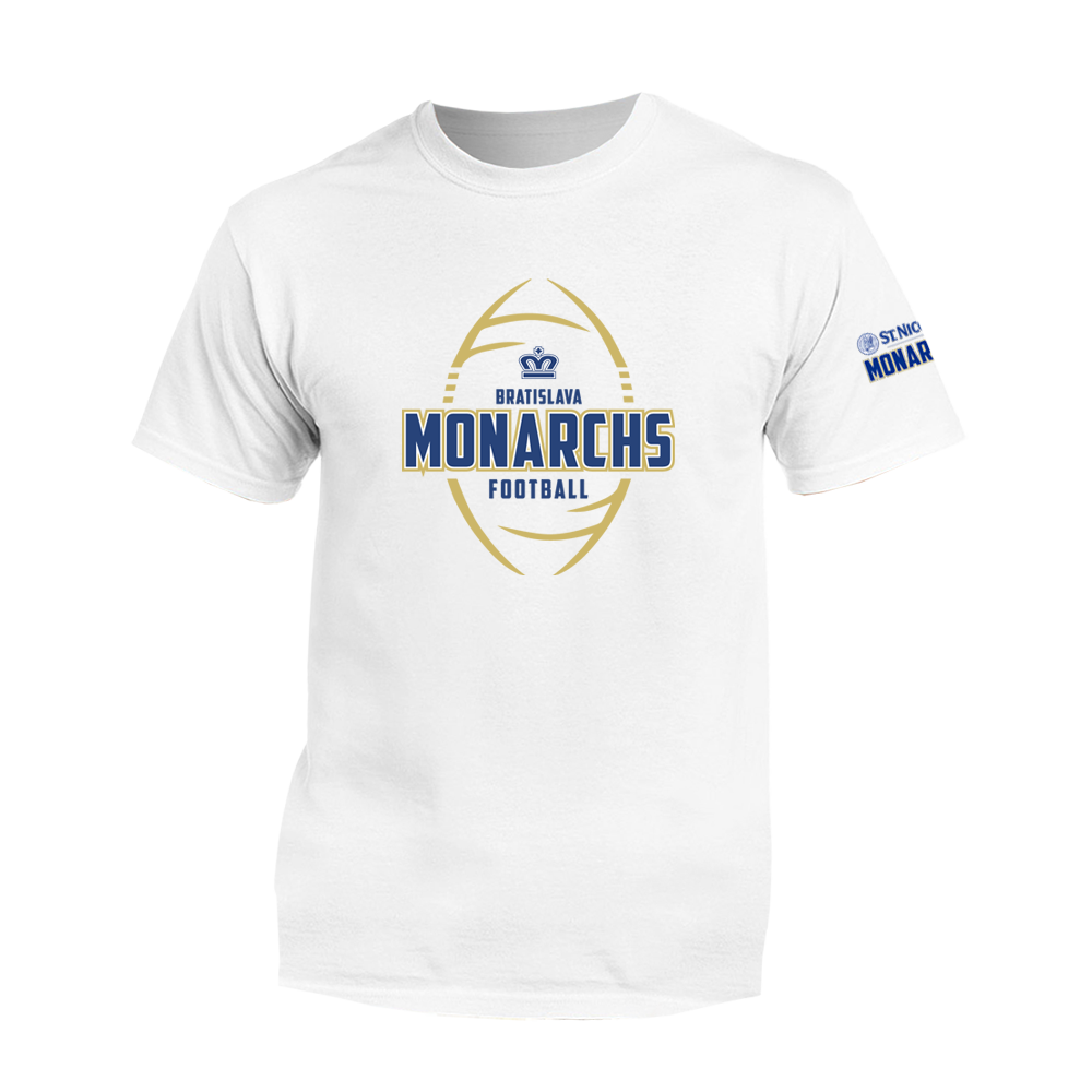 Monarchs Bratislava tričko Monarchs Football Biela XXL