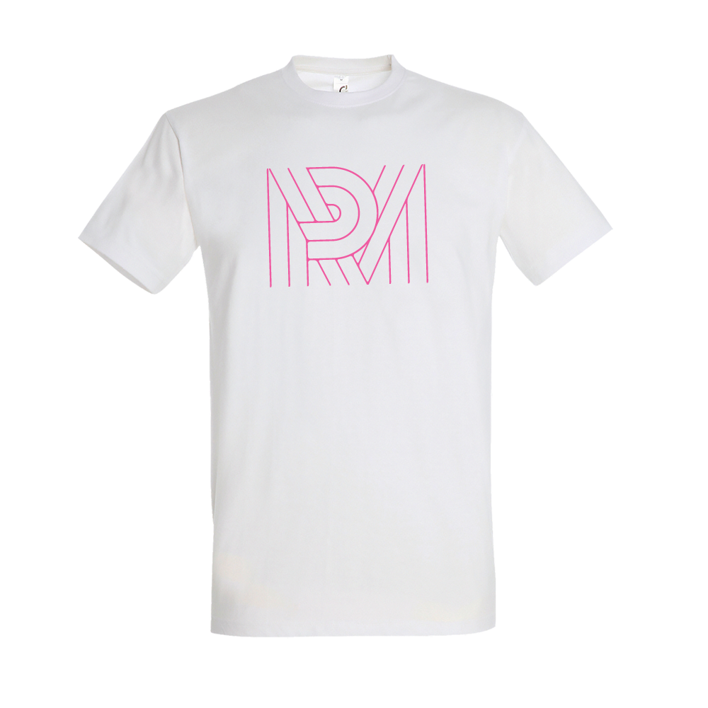 Richard Müller tričko Monogram Pink Biela L
