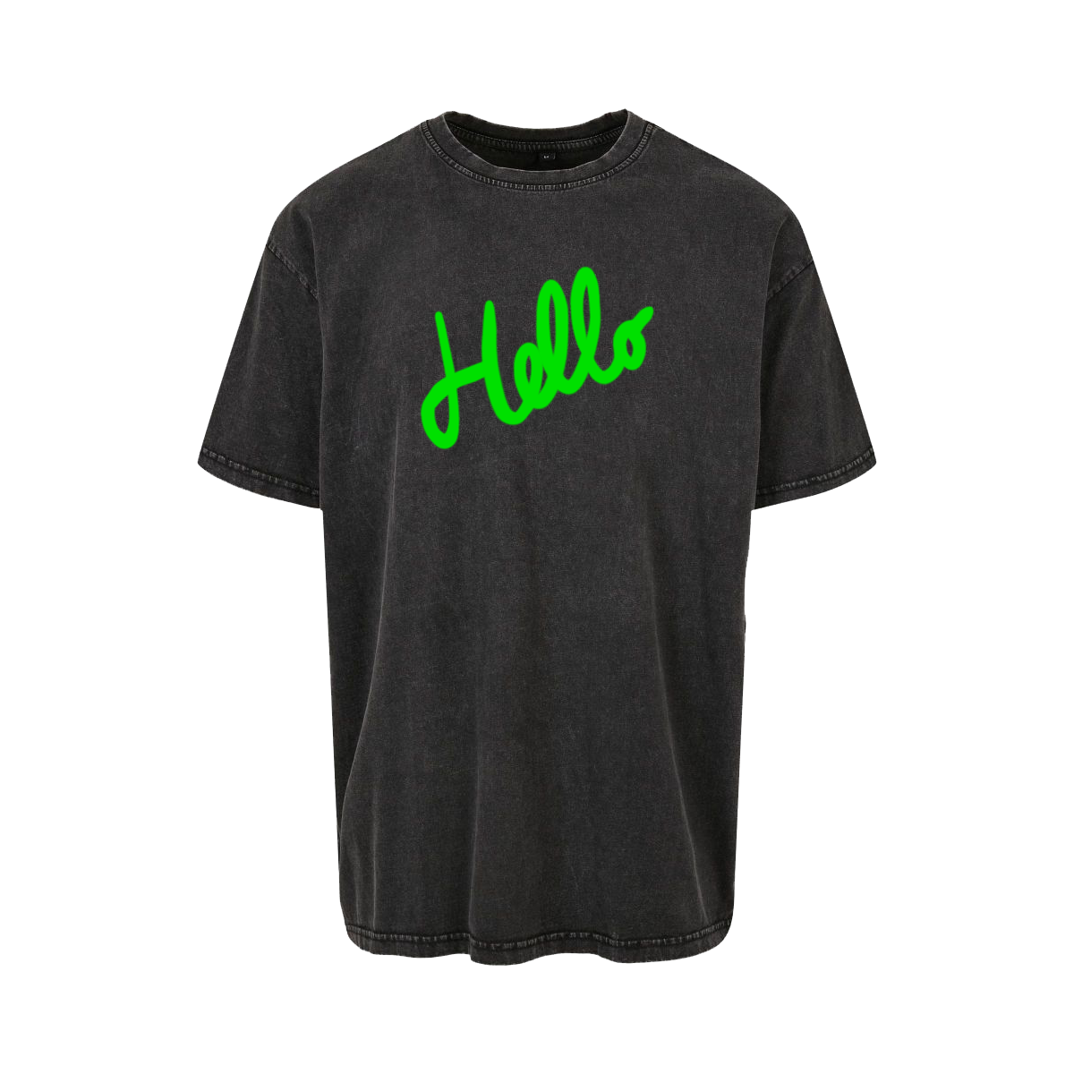 Nerieš tričko Green Hello Premium Tee Čierna M