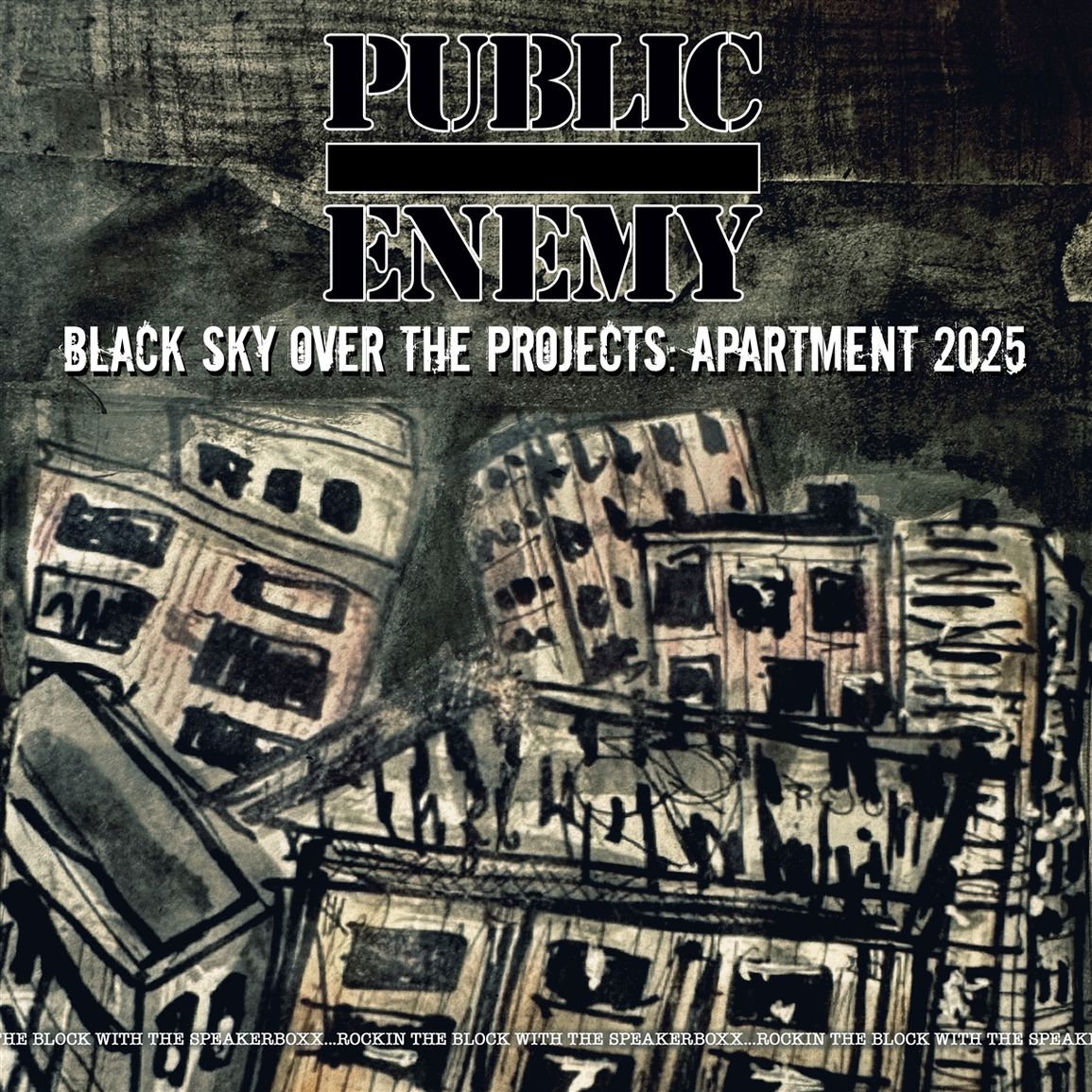 E-shop Public Enemy: Black Sky Over The Projects: Apartment 025 LP 2