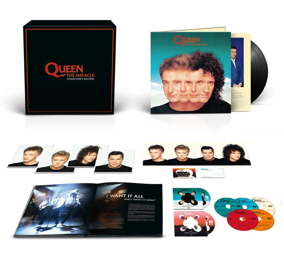 Queen, The Miracle (Super Deluxe Collector\'s Edition), CD