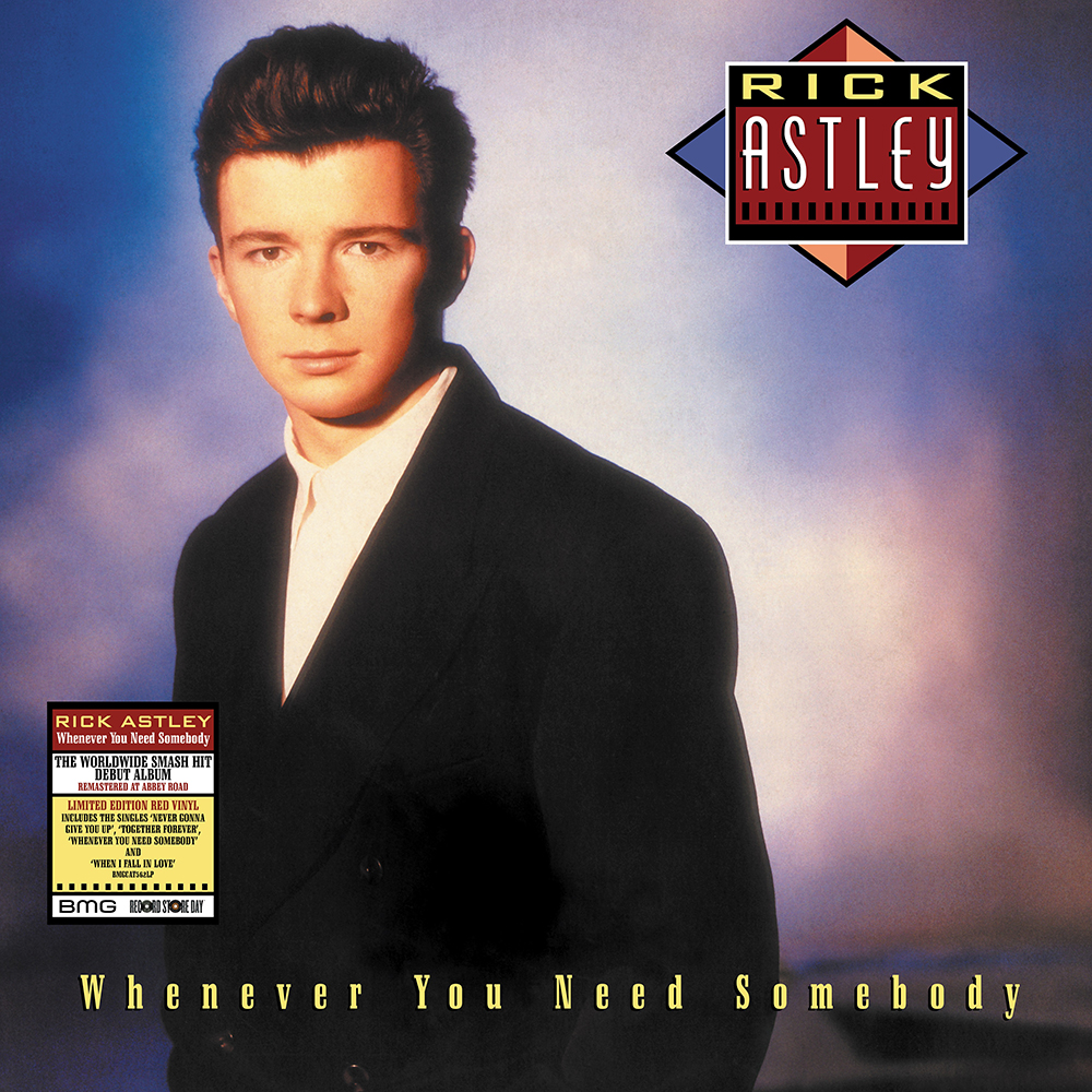 Rick Astley, Whenever You Need Somebody, CD