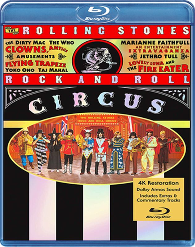The Rolling Stones, The Rolling Stones Rock And Roll Circus, Blu-ray
