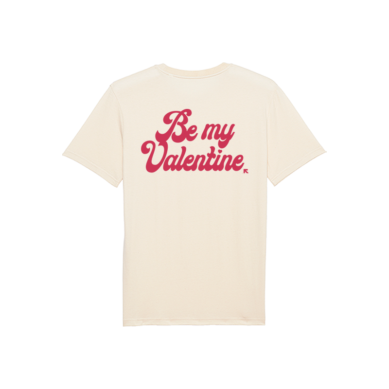 Ruka Hore tričko Be My Valentine Natural 3XL