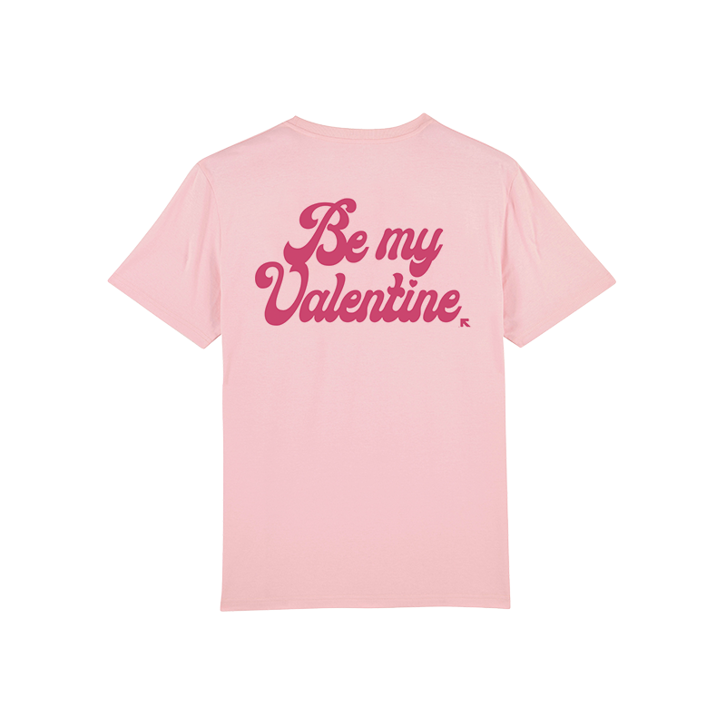 Ruka Hore tričko Be My Valentine Cotton Pink 3XL